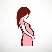 170x170 Woman Pregnant Child Clip Art