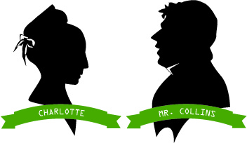 352x204 Pride And Prejudice Characters Charlotte And Mr. Collins