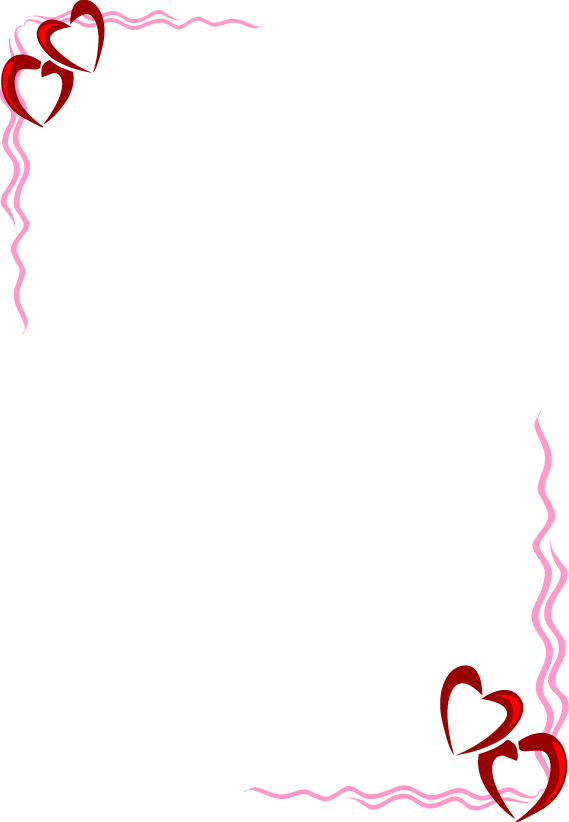 569x822 Clipart Heart Borders