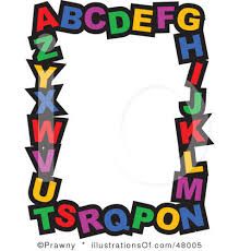 219x230 Printable Abc Border. Use The Border In Microsoft Word Or Other