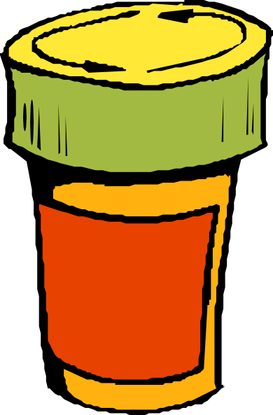390x593 Prescription Drug Bottle Clip Art