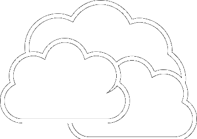 400x282 Clouds Clipart Outline Png