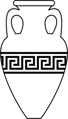 236x411 Flower Outlines For Coloring Large Vase Clip Art