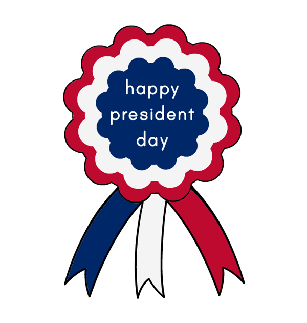 600x630 Clip Art Badge Text Happy Presidents Day