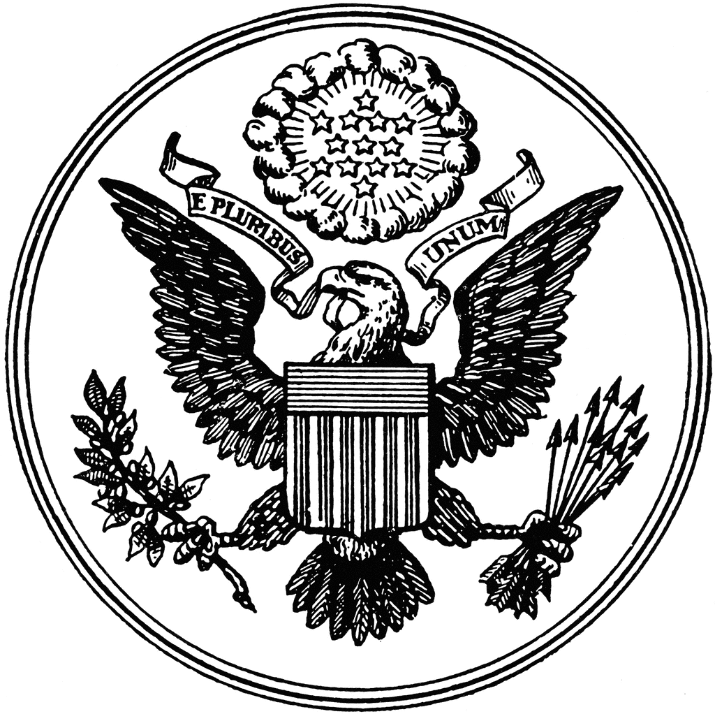 1024x1022 United States Seal Clip Art