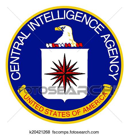 449x470 Clip Art Of Cia Logo K20421268