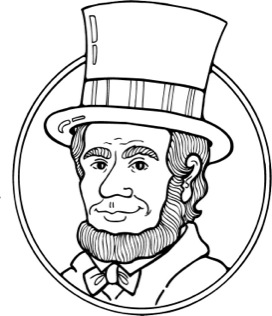 272x316 President Lincoln Clip Art