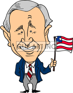 250x321 Presidents Clipart George Bush