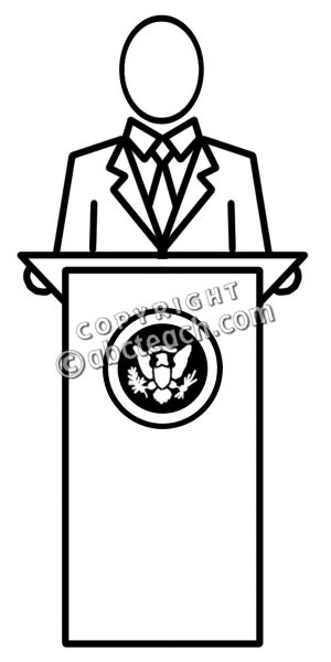 300x600 President Clipart