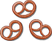 170x134 Of Pretzels Clipart