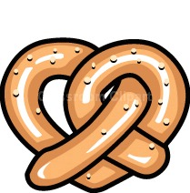 209x212 Pretzel Clipart