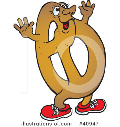 400x420 Pretzel Clipart