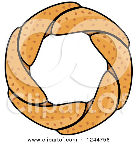 450x470 Soft Pretzel Clipart