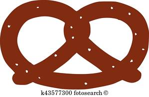 299x194 Baked Pretzel Oktoberfest Clipart And Illustration. 272 Baked