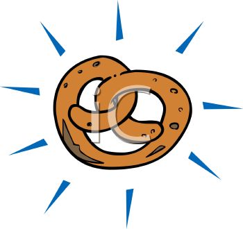 350x330 Cartoon Pretzel Ad