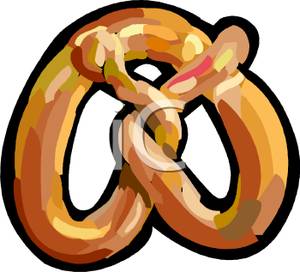 300x272 Giant Soft Pretzel Clipart Picture