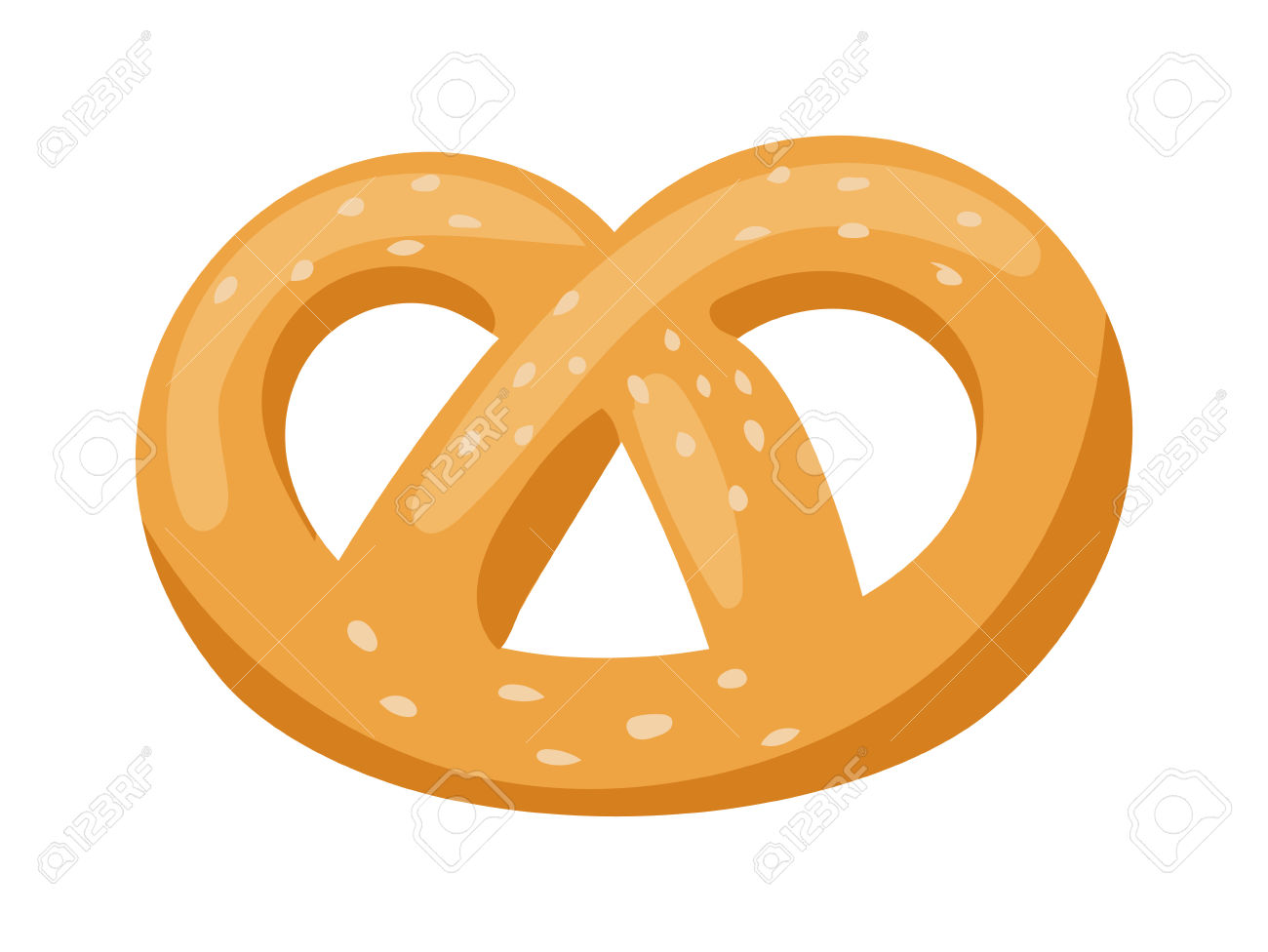 1300x976 Snack Clipart Pretzel