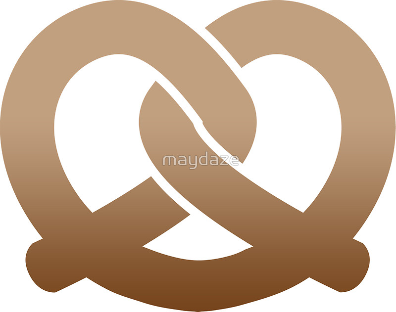 800x631 Soft Pretzel Stickers By Maydaze Redbubble