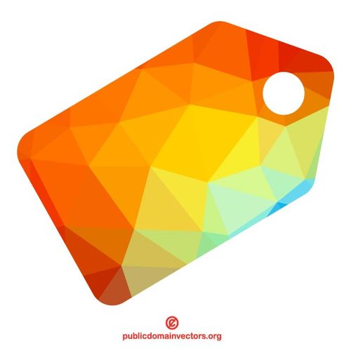 500x500 Colored Price Tag Public Domain Vectors