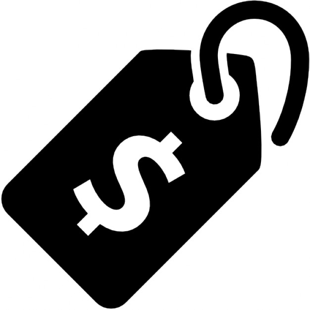 626x626 Dollar Price Tag Icons Free Download