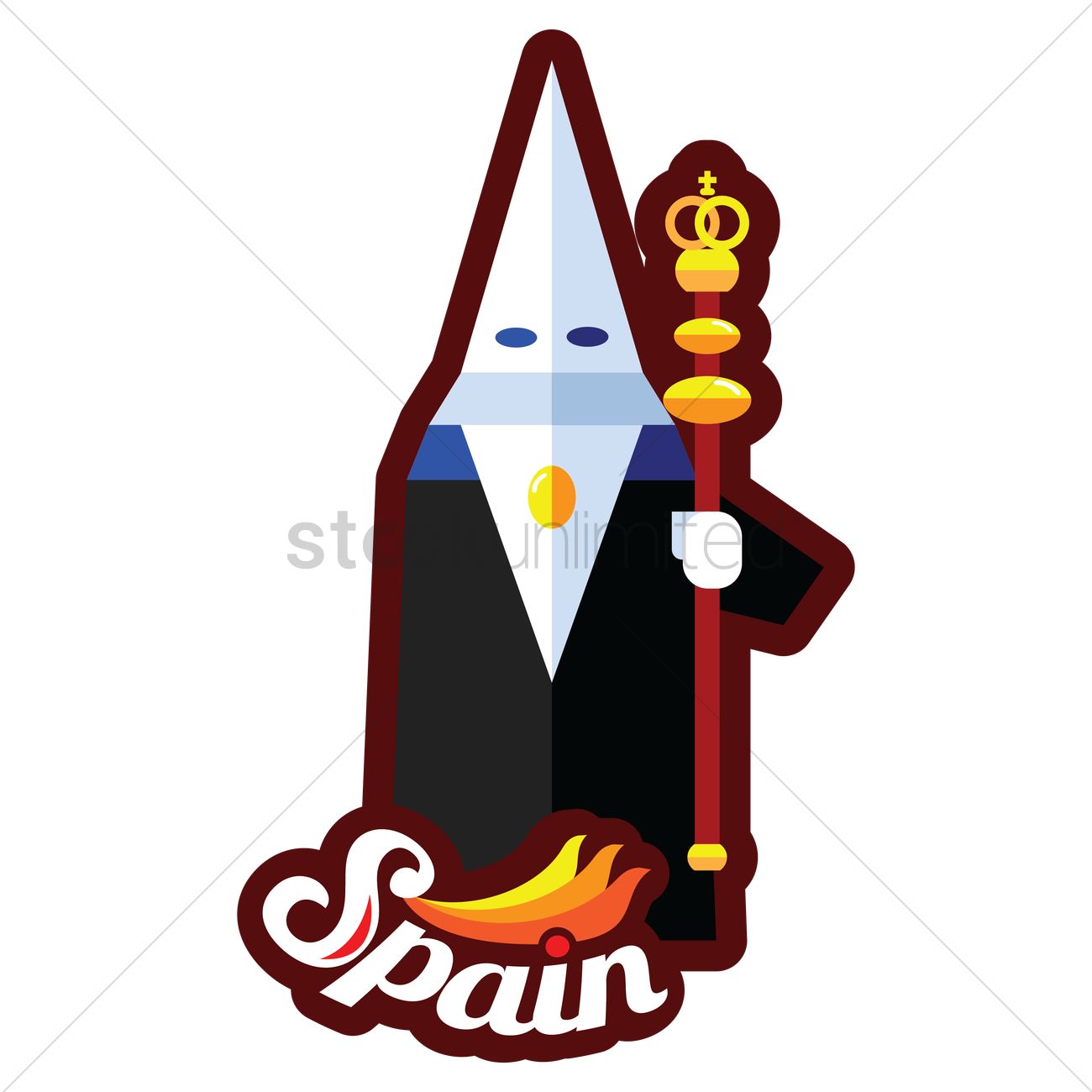 1300x1300 Free Nazareno Priests Vector Image