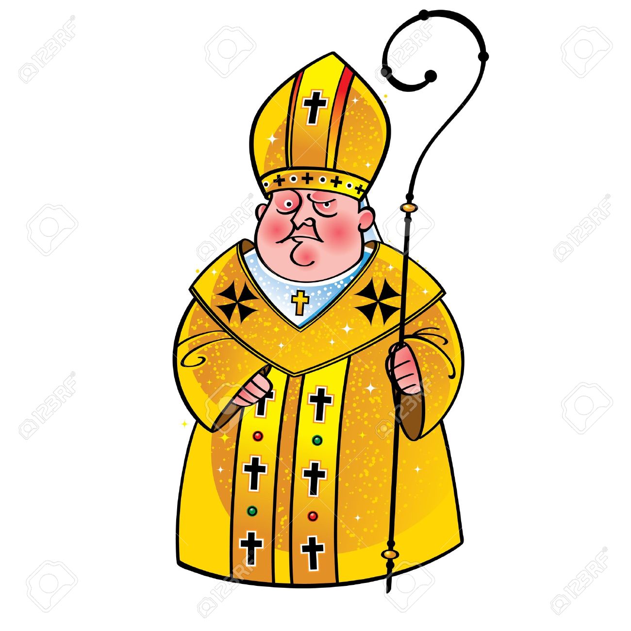 1300x1300 Priest Bishop Pope Church Catholic Religion Christianity Cross