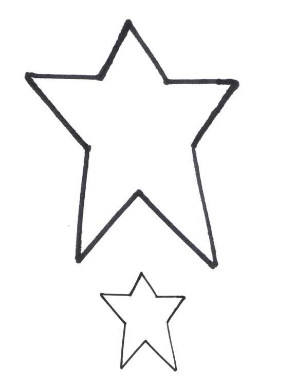 576x756 Folk Clipart Primitive Star