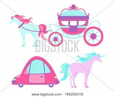450x380 Princess Carriage Images, Illustrations, Vectors