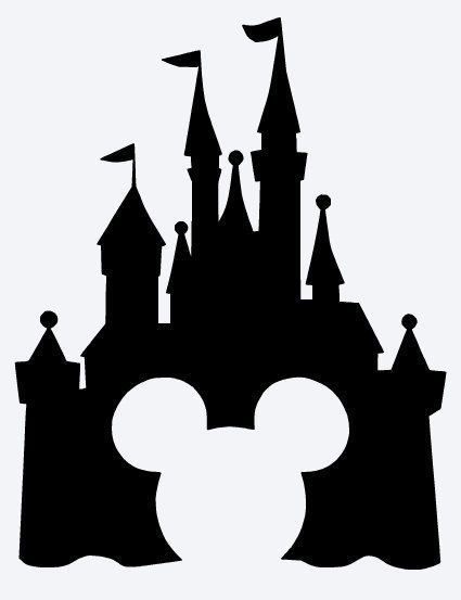 425x553 The Best Disney Castle Silhouette Ideas Disney