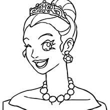 220x220 Princess Coloring Pages