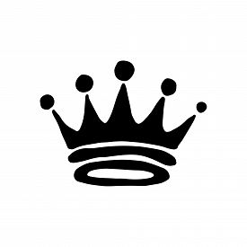 Princess Crown Black And White | Free download on ClipArtMag