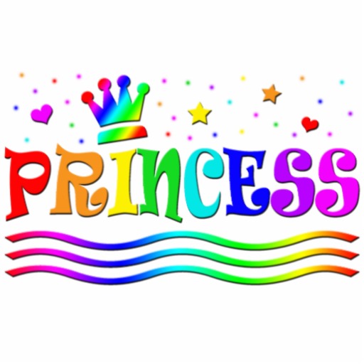 512x512 Rainbow Princess Crown Clipart
