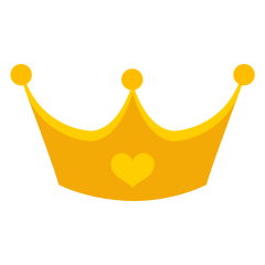 240x240 Princess Crown Numbers