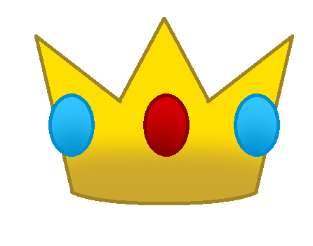 446x350 Princess Peach Clipart Crown
