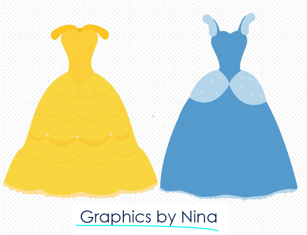 Princess Dress Clipart | Free download on ClipArtMag