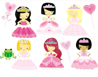 340x270 Princess Free Clipart