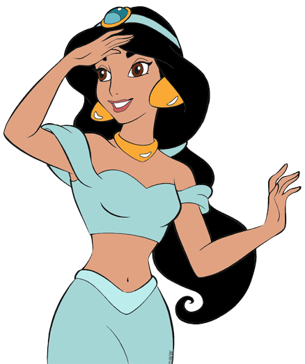 Princess Jasmine Clipart | Free download on ClipArtMag