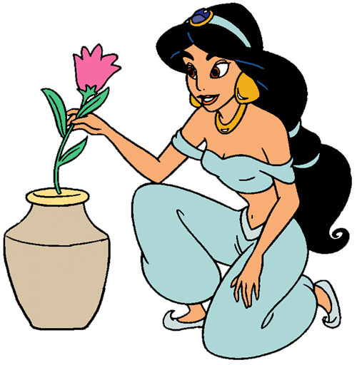 500x512 Disney's Jasmine Clip Art 3 Disney Clip Art Galore
