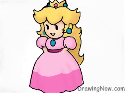 480x360 How To Draw Princess Peach