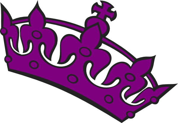 600x416 Purple Tilted Tiara Clip Art