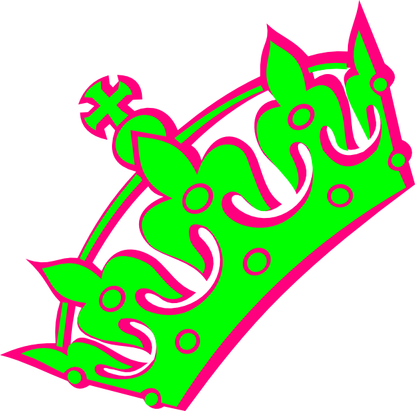 600x594 Pink Haley Tiara Princess Clip Art