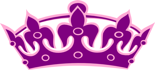 600x271 Purple Tiara Clip Art