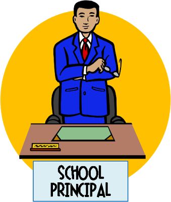 339x400 Desk Clipart Principal