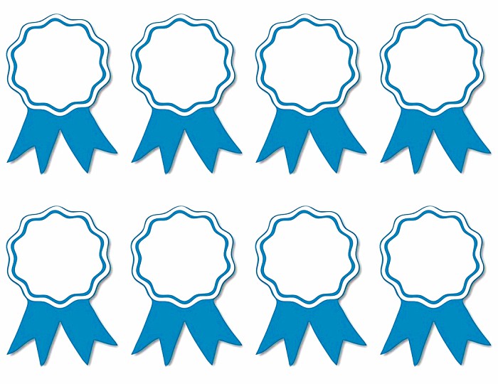 Award Ribbons Template Printable And Editable