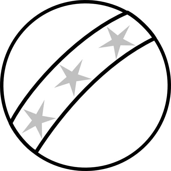 600x600 Beach Ball Coloring Pages For Kids