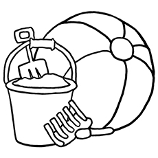 230x230 Top 20 Free Printable Beach Ball Coloring Pages Online