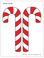 Printable Candy Cane | Free download on ClipArtMag