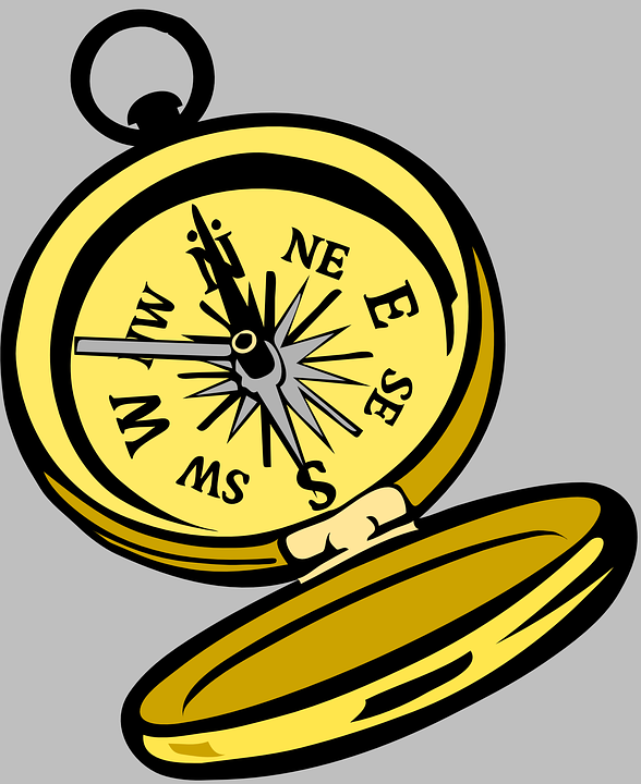 588x720 Compass Clipart Old Time