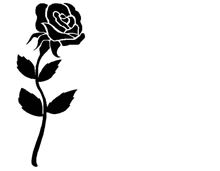 720x562 Bampw Clipart Rose
