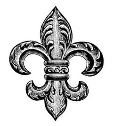 236x255 Fleur De Lis Clip Art Digital Clipart Design By Valerianedigital